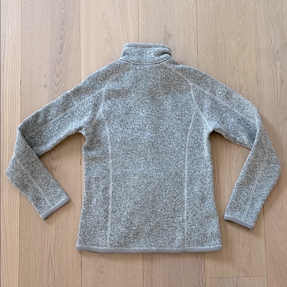 Patagonia Women’s Heather Gray Fleece Pullover Size Small - Picture 6 of 6